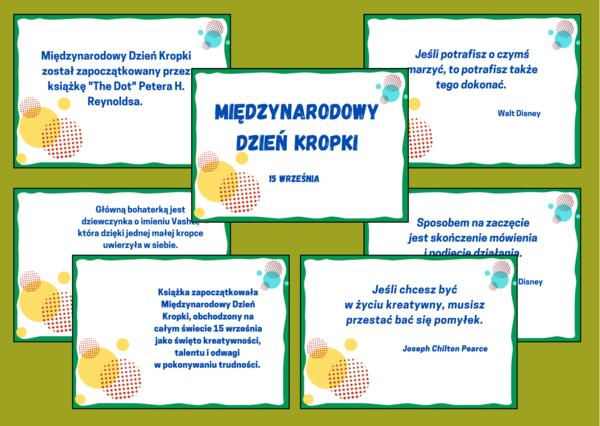 DZIEŃ KROPKI – gazetka – wersja 3