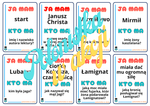 Ja mam... Kto ma... KAJKO I KOKOSZ. SZKOŁA LATANIA.