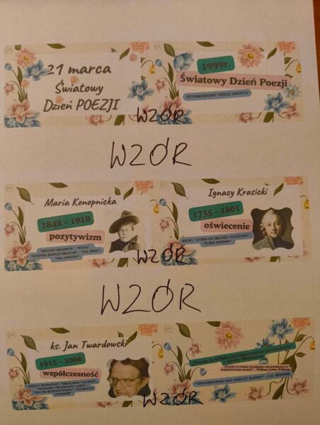 Światowy Dzień Poezji 21 marca