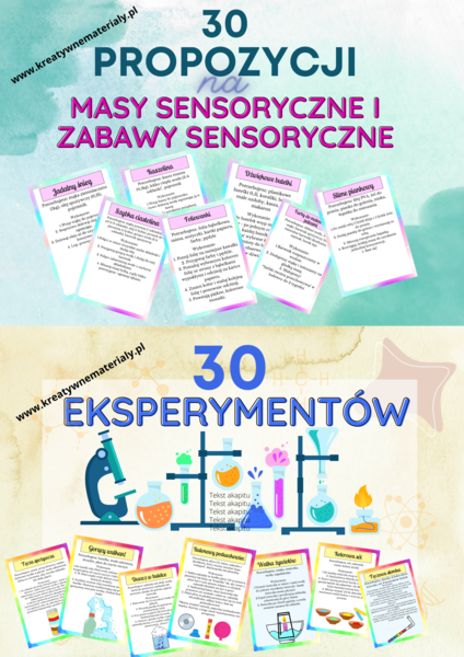 Eksperymenty i masy plastyczne