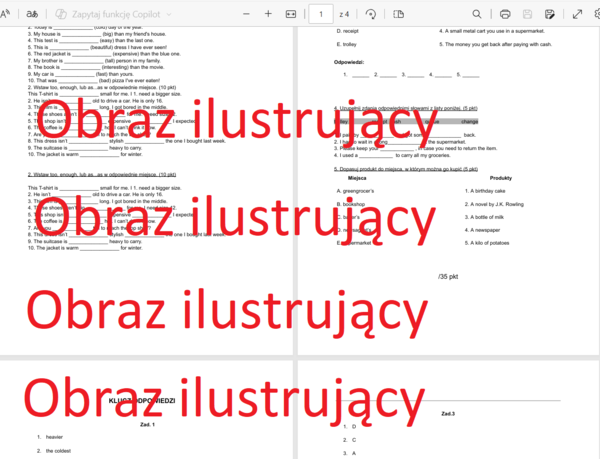 English Class A2 unit 2 test