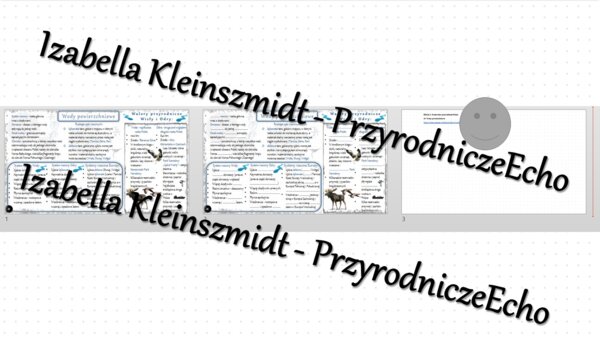 Minizestaw na temat „Wody powierzchniowe” – sketchnotka + karta pracy w power point + gratisowy link do prezentacji multimedialnej niekomercyjnej wykonanej w genial.ly do indywidualnego pobrania i użycia do celów niekomercyjnych. Geografia 7, „Środowisko