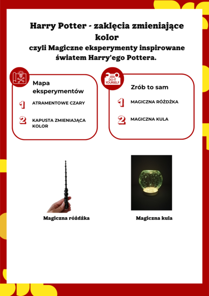 Eksperymenty inspirowane światem Harrego Pottera