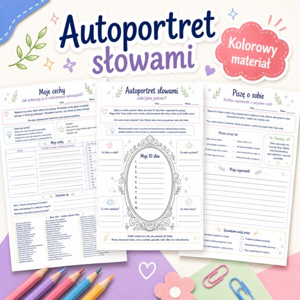 Autoportret słowami - jaki / jaka jestem?