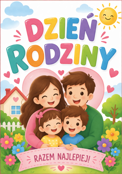 Pakiet edukacyjny „Dzień Rodziny” – 40 stron A4 do druku