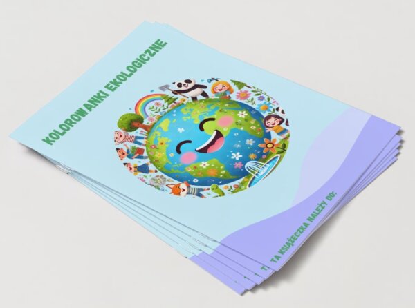 Kolorowanki ekologiczne. Zwierzęta. Rośliny. Środowisko naturalne.