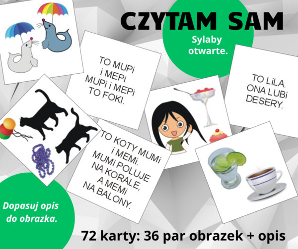 Czytam sam - dopasowanki