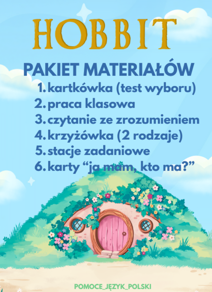 HOBBIT - pakiet materiałów - 53 strony