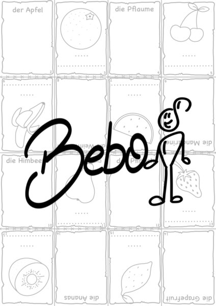 Obst miniksiążeczka 16 stron