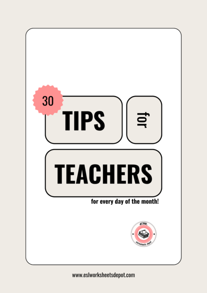 30 Tips for Teachers - gotowe pomysły na lekcje języka angielskiego