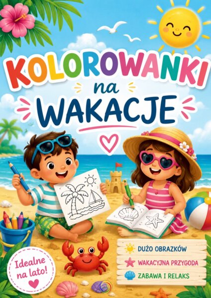 KOLOROWANKI NA WAKACJE