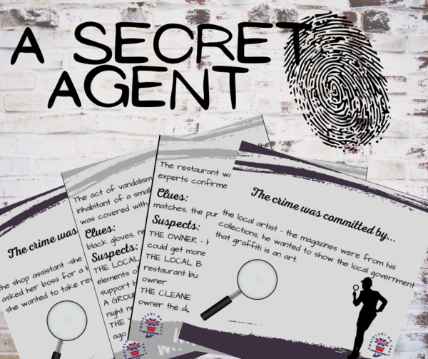 A secret agent - Past Simple and Past Continuous