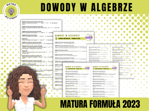 Dowody w algebrze / Zadania na dowodzenie / Matura
