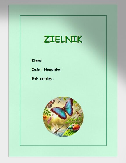 Zielnik klasowy lub szkolny