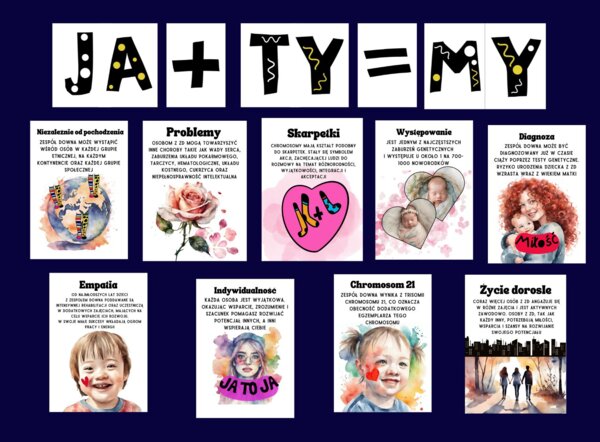 Dzień Osób z Zespołem Downa - gazetka