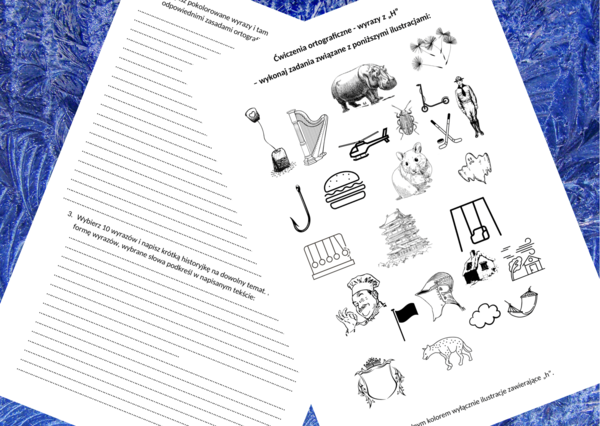 Ortografia – wyrazy z „H” – karta pracy