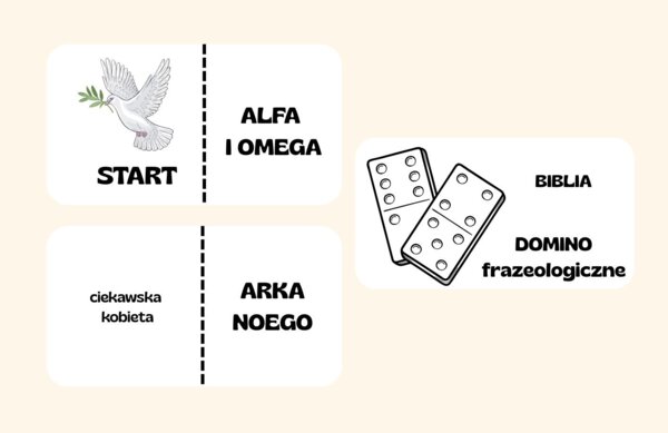 Biblizmy - domino frazeologiczne