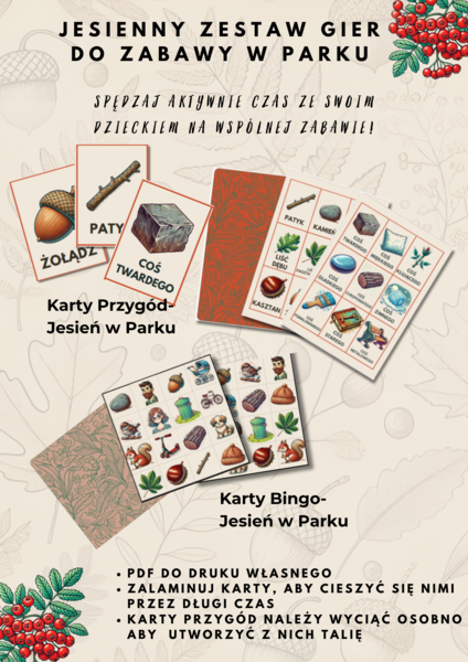 Jesienny Zestaw Zabaw