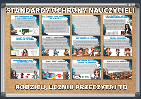 STANDARDY OCHRONY NAUCZYCIELI - Gazetka szkolna