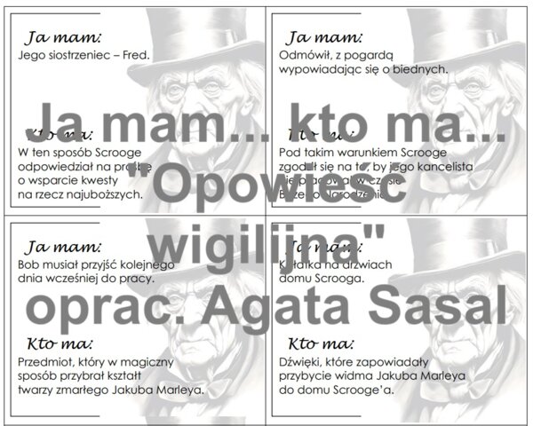Ja mam... kto ma... Opowieść wigilijna