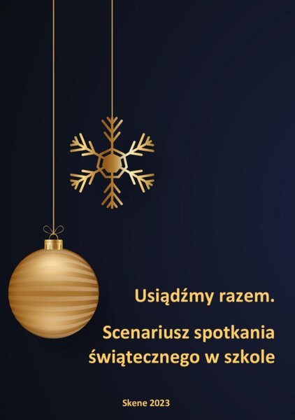 Usiądźmy razem. Scenariusz spotkania świątecznego w szkole