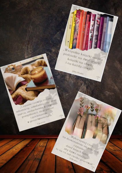 Biblioteka - miejsce magiczne, cytaty