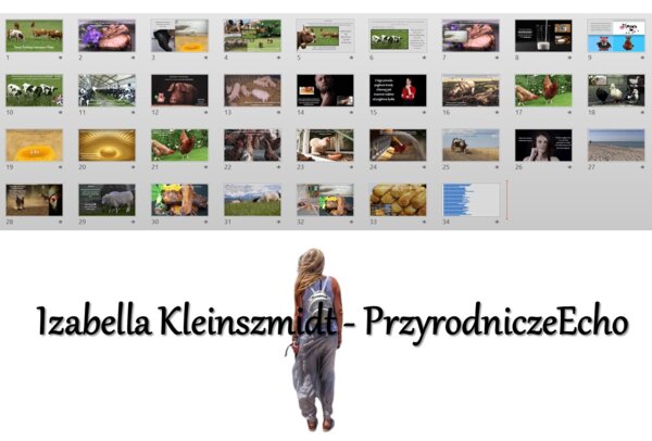 Prezentacja multimedialna w power point. „Produkcja zwierzęca”. Geografia 7, dział „Rolnictwo i przemysł”.