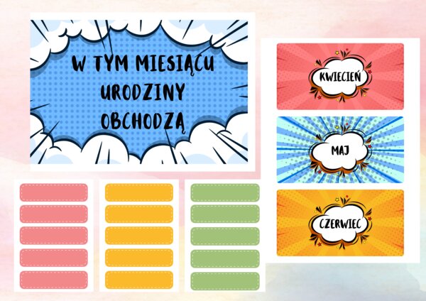 Kalendarz urodzinowy.