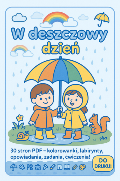 Zeszyt Zadań "W deszczowy dzień"