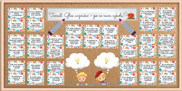 Gazetka całoroczna z humorem - Po co nam szkoła? || Rozpoczęcie roku