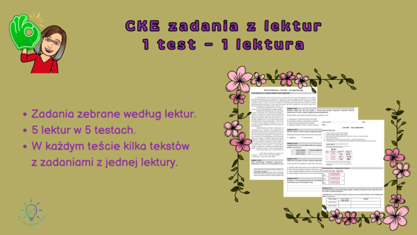 Zadania egzaminacyjne z lektur CKE