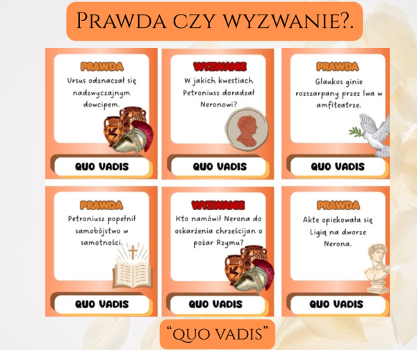 Prawda czy wyzwanie - Quo vadis