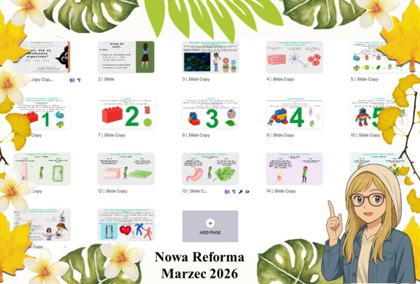 Prezentacja multimedialna w genial.ly do edycji „Jak są zbudowane organizmy?” wykonana na podstawie podręcznika „Przyroda” Nowa Era. Przyroda 4. Dział „Jak działają organizmy?”.