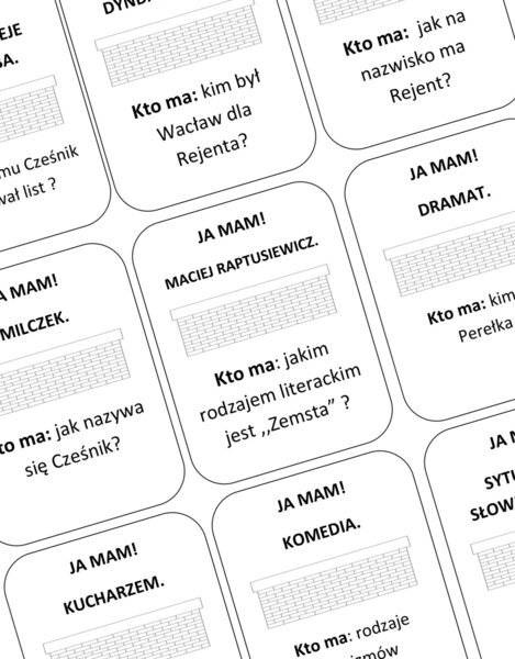 Kto ma...Ja mam ZEMSTA - Aleksander Fredro