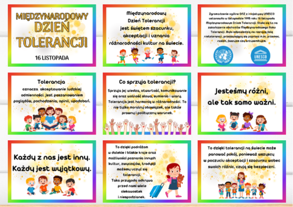 Gazetka - Dzień Tolerancji - 16.11