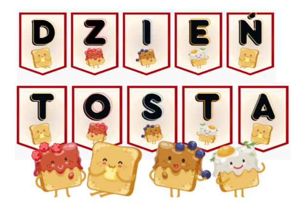Dzień Tosta - girlanda