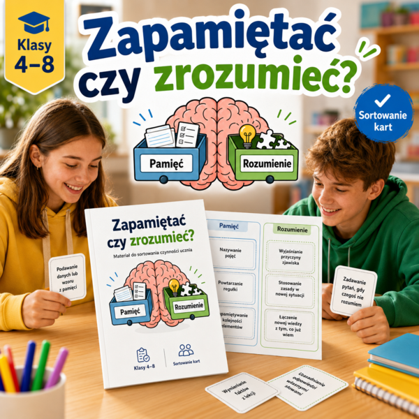 Zapamiętać czy zrozumieć?