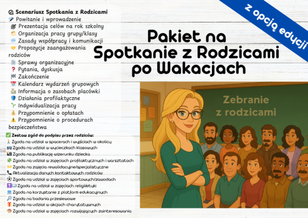 Zebranie z rodzicami Spotkanie z rodzicami +zgody