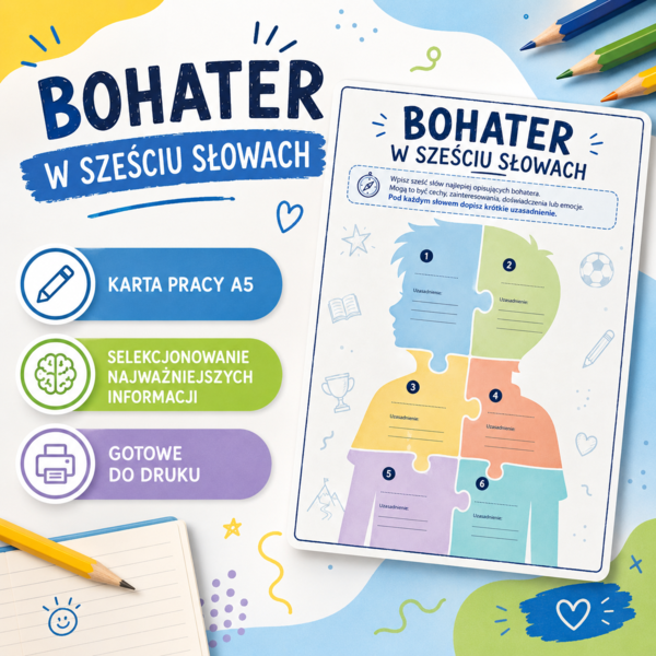 Bohater w sześciu słowach