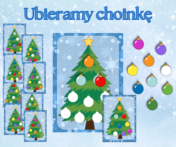 Ubieramy choinkę