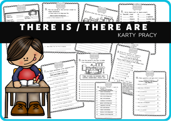 THERE IS / THERE ARE - KARTY PRACY