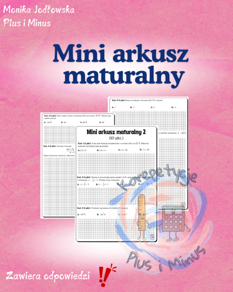 Mini arkusz maturalny 2