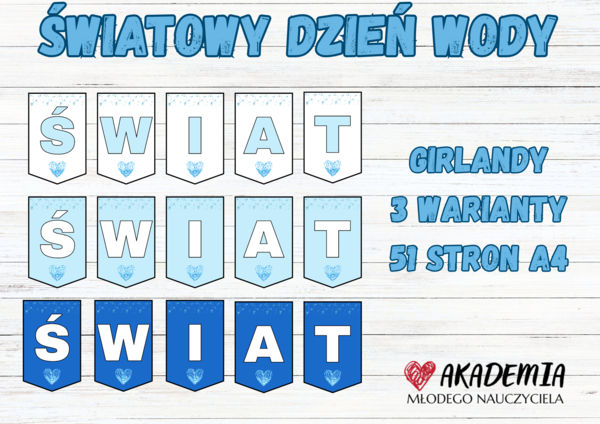 GIRLANDA DZIEŃ WODY