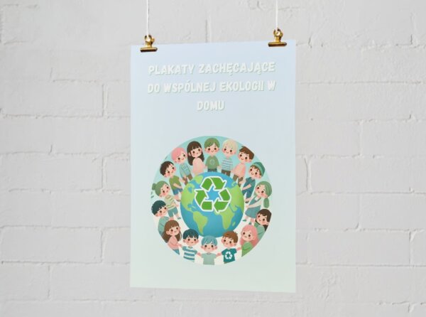 Plakaty zachęcające do ekologii w domu. Jak oszczędzać wodę? Segregacja odpadów