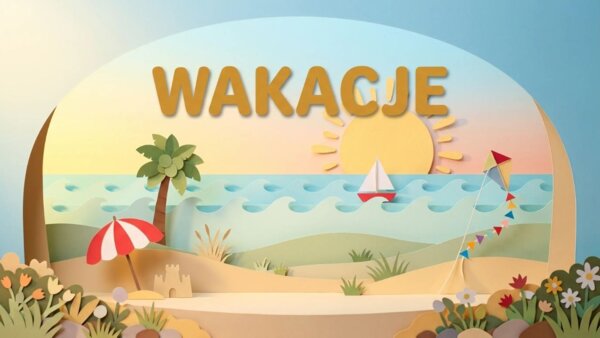 Wakacje – prezentacja edukacyjna i gazetka szkolna o bezpiecznym, zdrowym i ciekawym wypoczynku