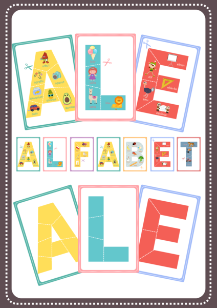 Alfabet - puzzle