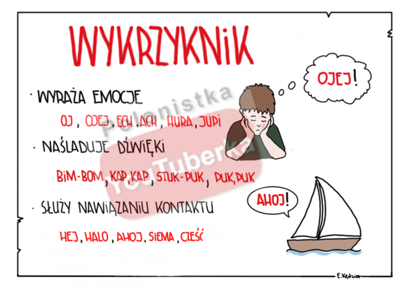 Wykrzyknik - plansza informacyjna