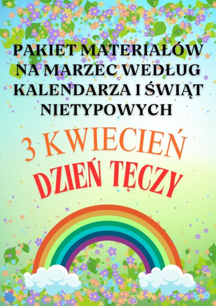 PAKIET MATERIAŁÓW NA MARZEC WEDŁUG KALENDARZA ŚWIĄT I DNI NIETYPOWYCH