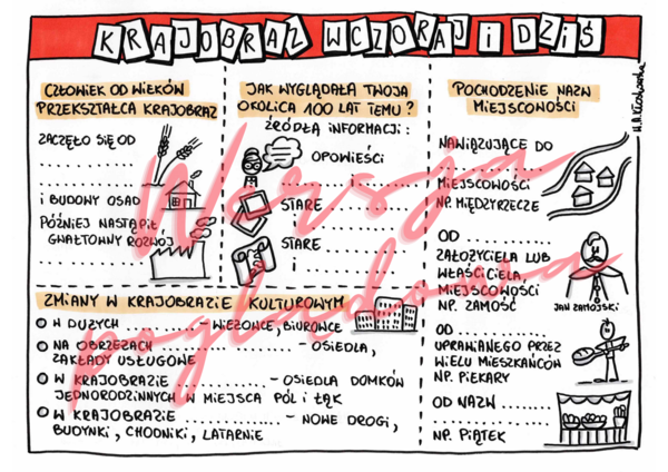 Krajobraz wczoraj i dziś - przyroda kl. 4