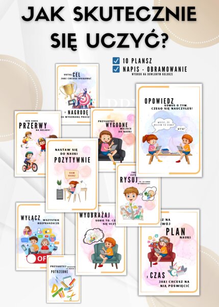 Gazetka szkolna - JAK SKUTECZNIE SIĘ UCZYĆ?